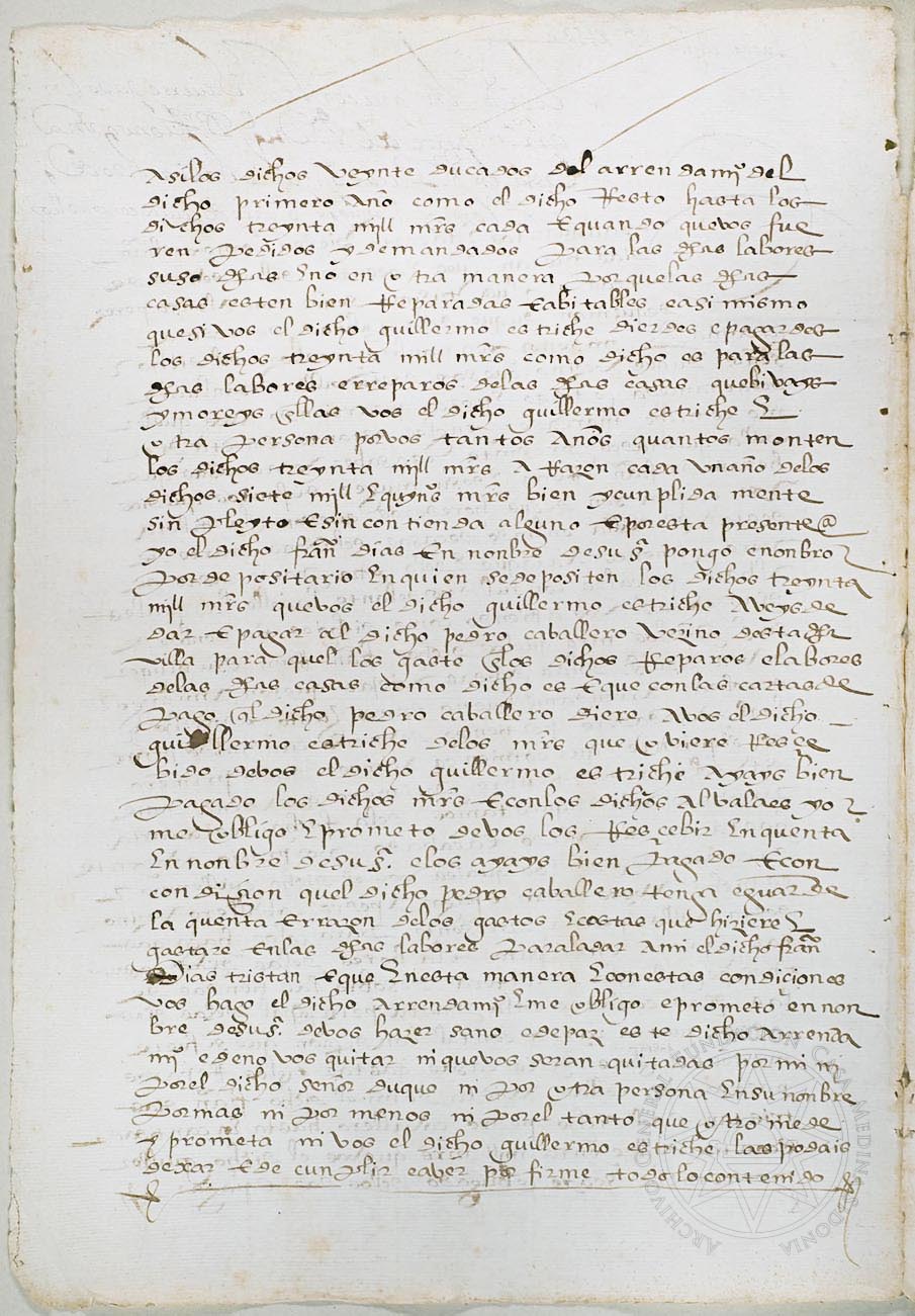 escritura arrendamiento casas mercader ingles