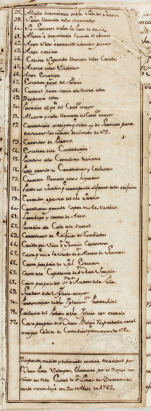 plano palacio guzmanes sanlucar barrameda